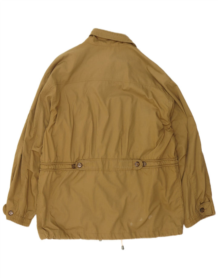 Vintage Mens Utility Jacket UK 42 XL Khaki