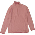 MOUNTAIN WAREHOUSE Womens Zip Neck Fleece Jumper UK 12 Medium Pink Vintage Mountain Warehouse and Second-Hand Mountain Warehouse from Messina Hembry 