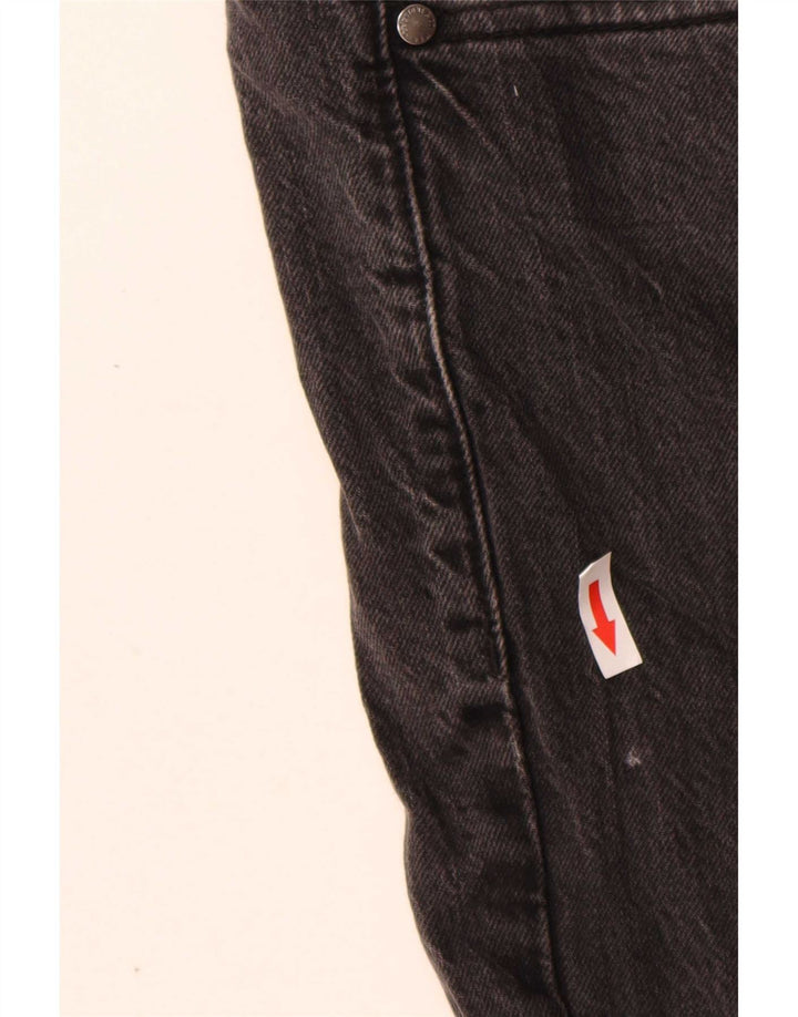 M&Co Mens Regular Straight Jeans W40 L29 Grey Cotton
