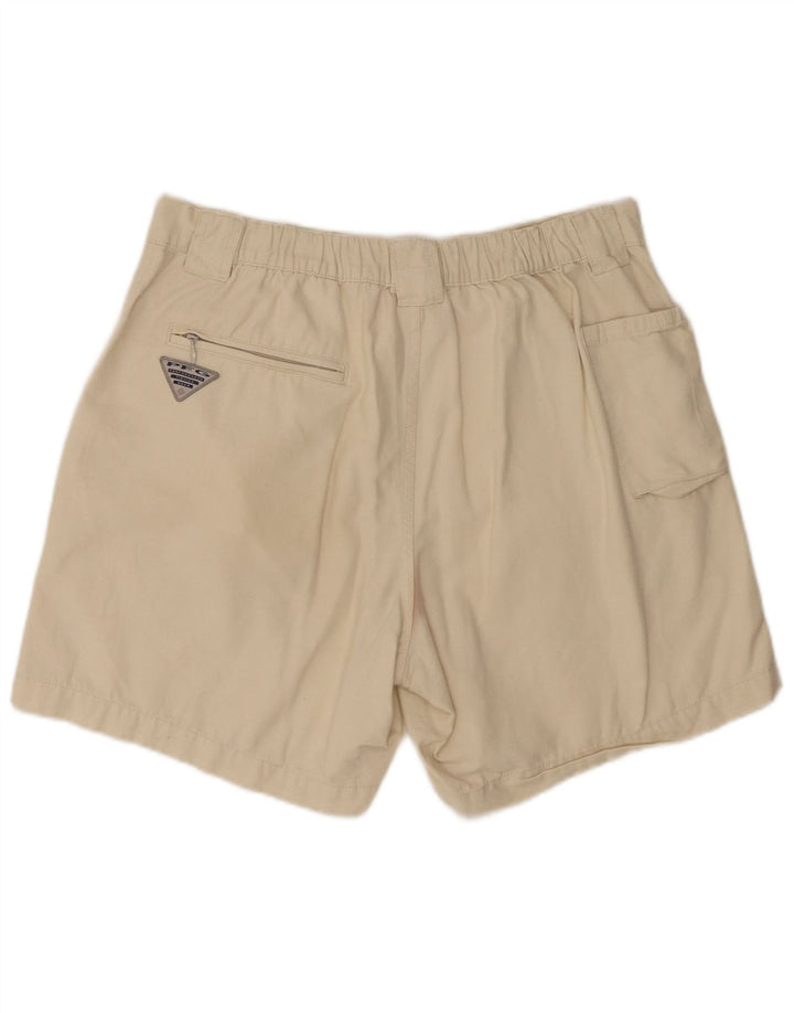 Columbia Mens Cargo Shorts Medium W32 Beige Cotton