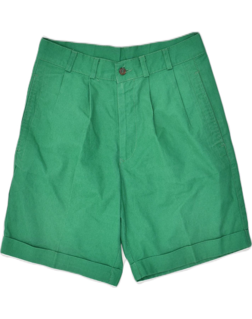 CARRERA Mens Chino Shorts IT 46 Small W30  Green Cotton | Vintage Carrera | Thrift | Second-Hand Carrera | Used Clothing | Messina Hembry 