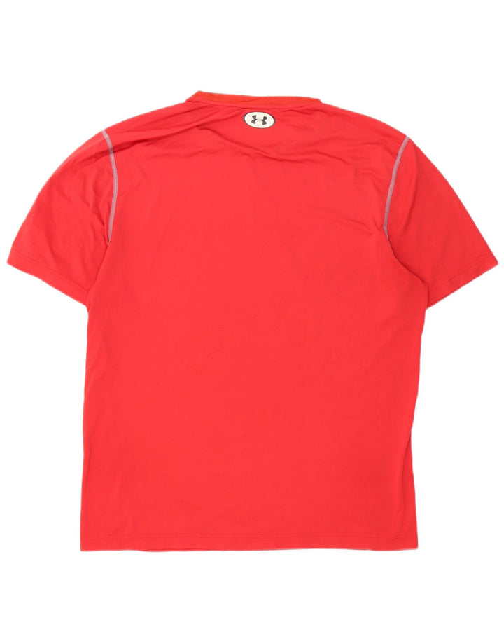 UNDER ARMOUR Mens T-Shirt Top XL Red