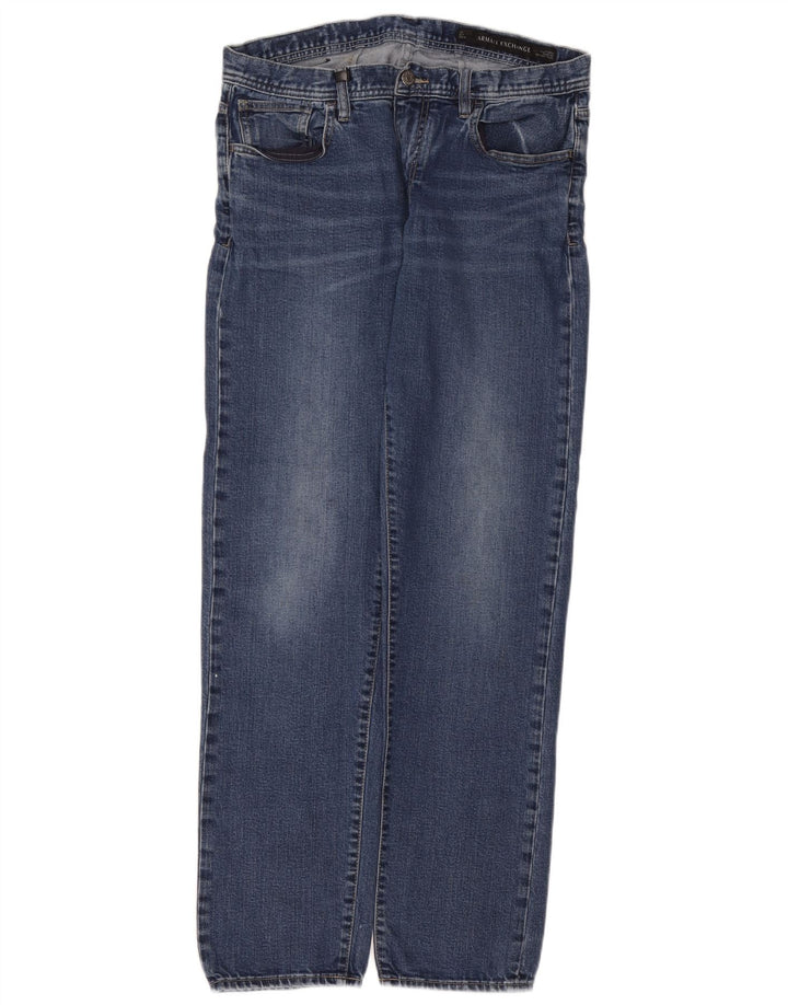 Armani Exchange Mens J13 Slim Jeans W34 L34 Blue Cotton