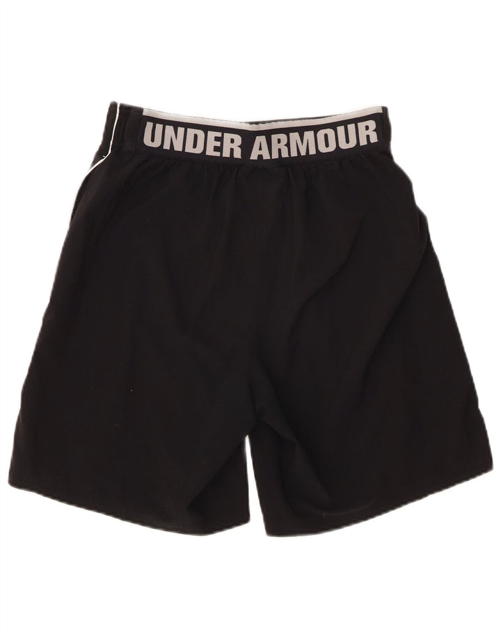 UNDER ARMOUR Mens Graphic Sport Shorts Medium  Black Polyester
