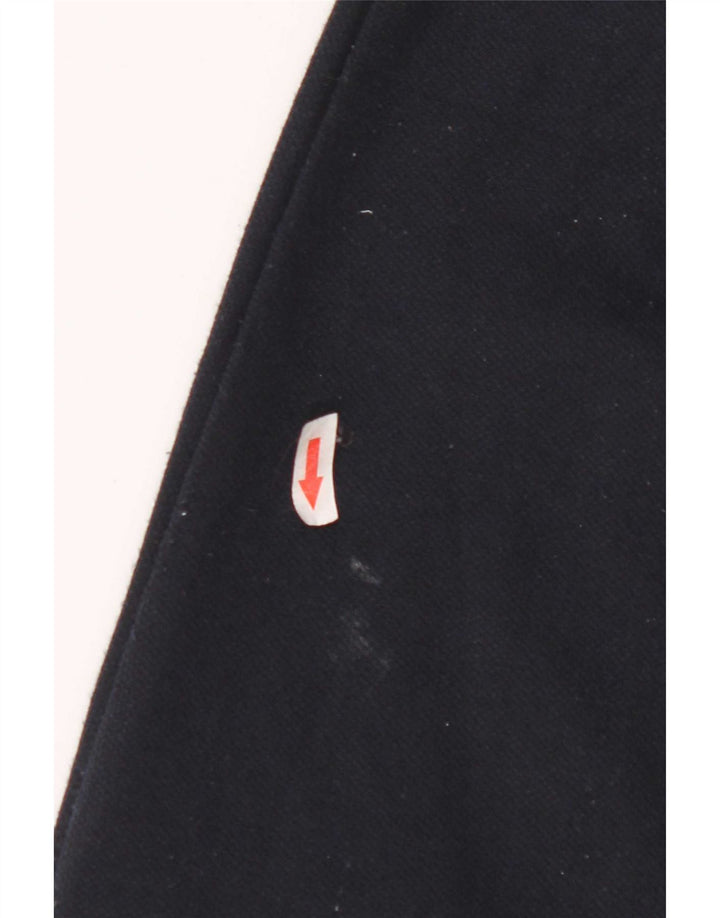 Zara Mens Slim Chino Trousers Medium W31 L27 Navy Blue Polyester