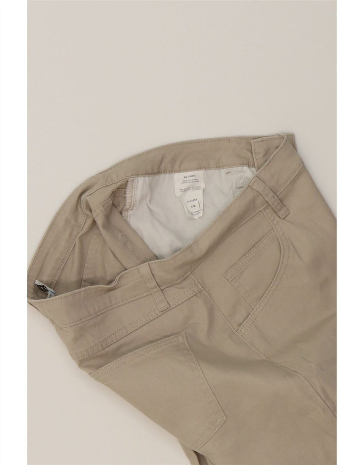 LEE Womens Riders Mid Rise Capri Trousers US 8 Medium W32 L19 Beige Vintage Lee and Second-Hand Lee from Messina Hembry 