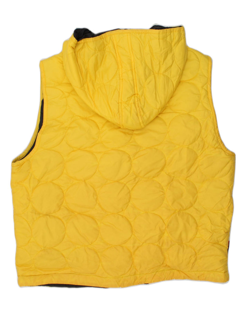 TOMMY HILFIGER Girls Hooded Padded Gilet 15-16 Years Large  Yellow | Vintage Tommy Hilfiger | Thrift | Second-Hand Tommy Hilfiger | Used Clothing | Messina Hembry 