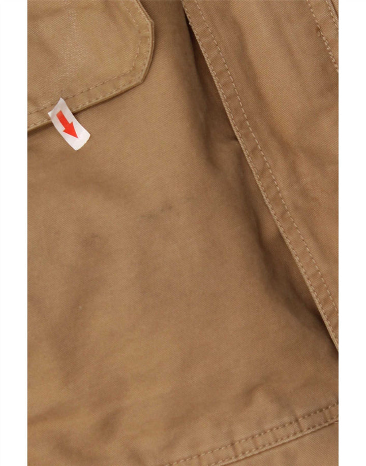 Weird Fish Mens Utility Jacket UK 36 Small Brown
