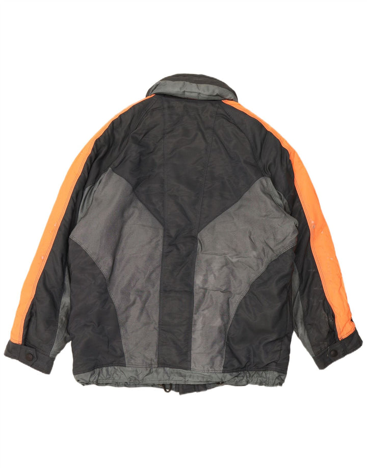 Ellesse Mens Loose Fit Ski Jacket IT 50 Large Black Colourblock