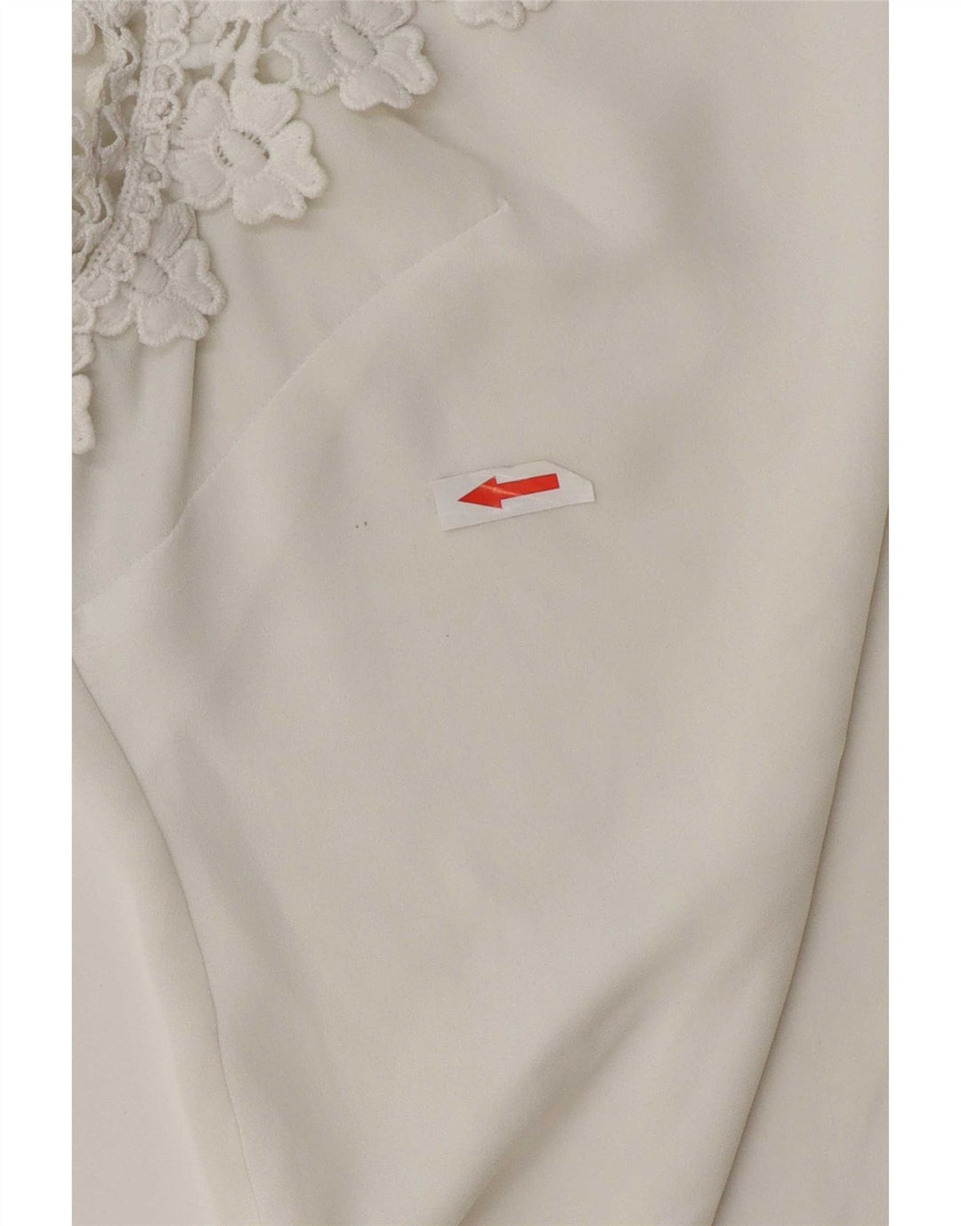 Lipsy Womens Blouse Top UK 16 Large White Polyester