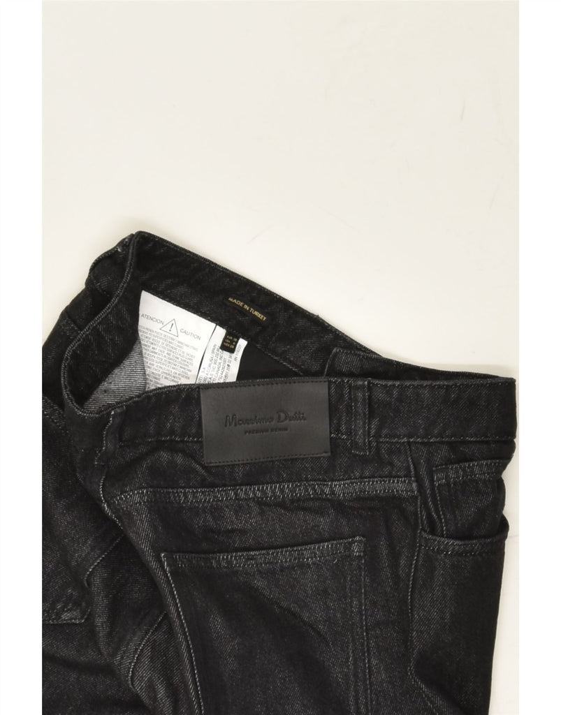 MASSIMO DUTTI Womens Slim Jeans EU 38 Medium W30 L25 Black Cotton | Vintage Massimo Dutti | Thrift | Second-Hand Massimo Dutti | Used Clothing | Messina Hembry 