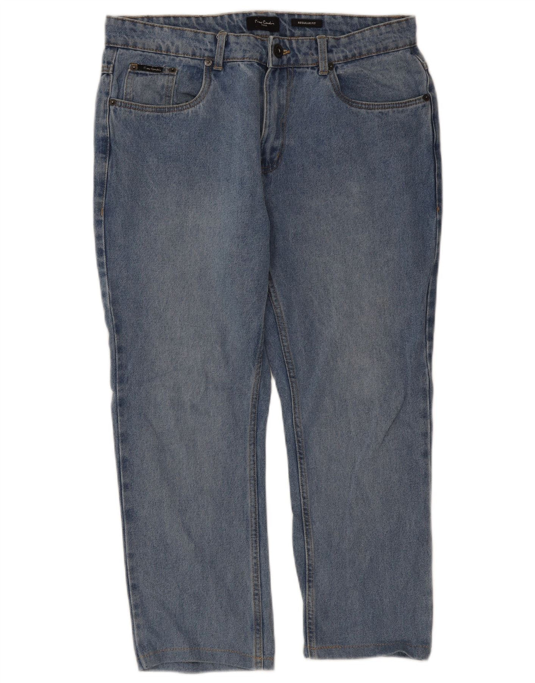 Pierre Cardin Mens Regular Fit Straight Jeans W34 L24 Blue
