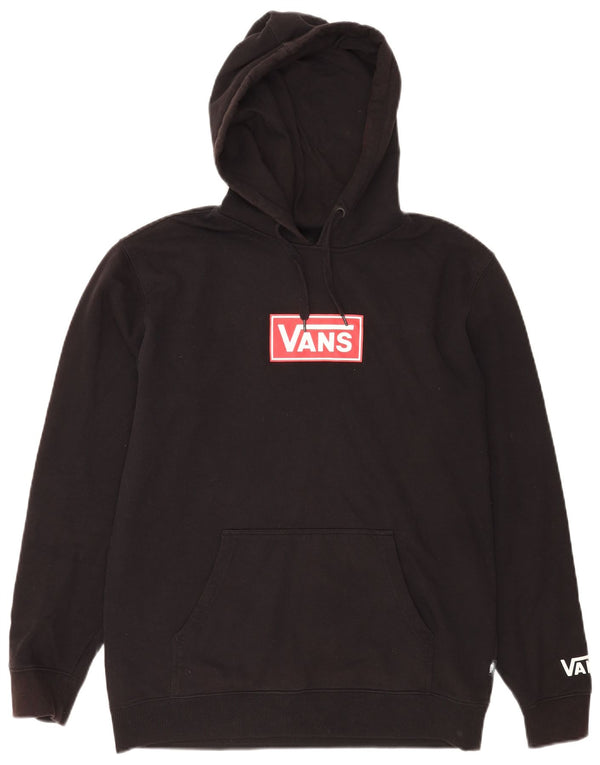 Vans Mens Graphic Hoodie Jumper Medium Black