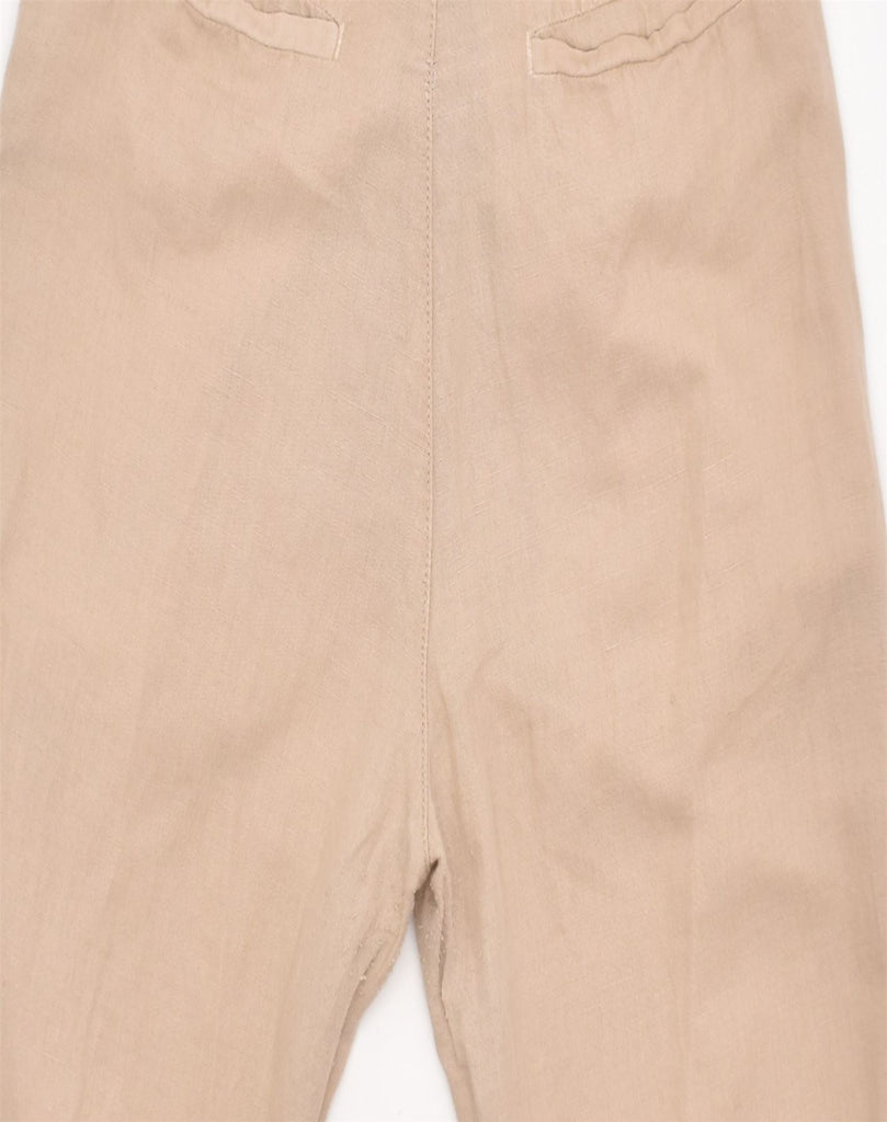 LIU JO Womens Pegged Chino Trousers IT 46 Large W30 L31 Brown Cotton | Vintage | Thrift | Second-Hand | Used Clothing | Messina Hembry 