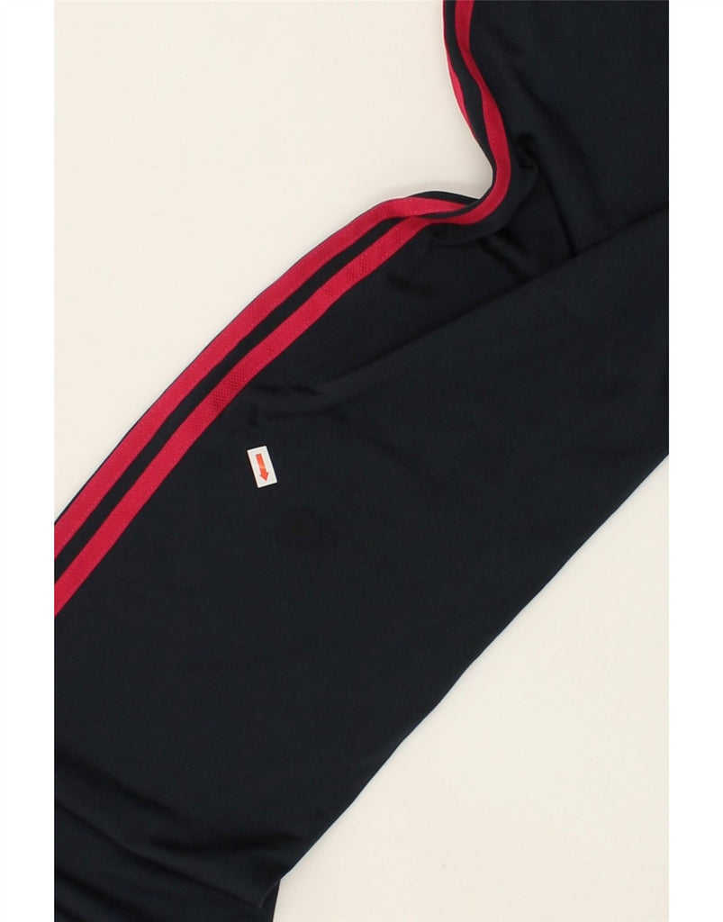 ADIDAS Womens Tracksuit Trousers UK 4/6 XS Black Polyester | Vintage Adidas | Thrift | Second-Hand Adidas | Used Clothing | Messina Hembry 