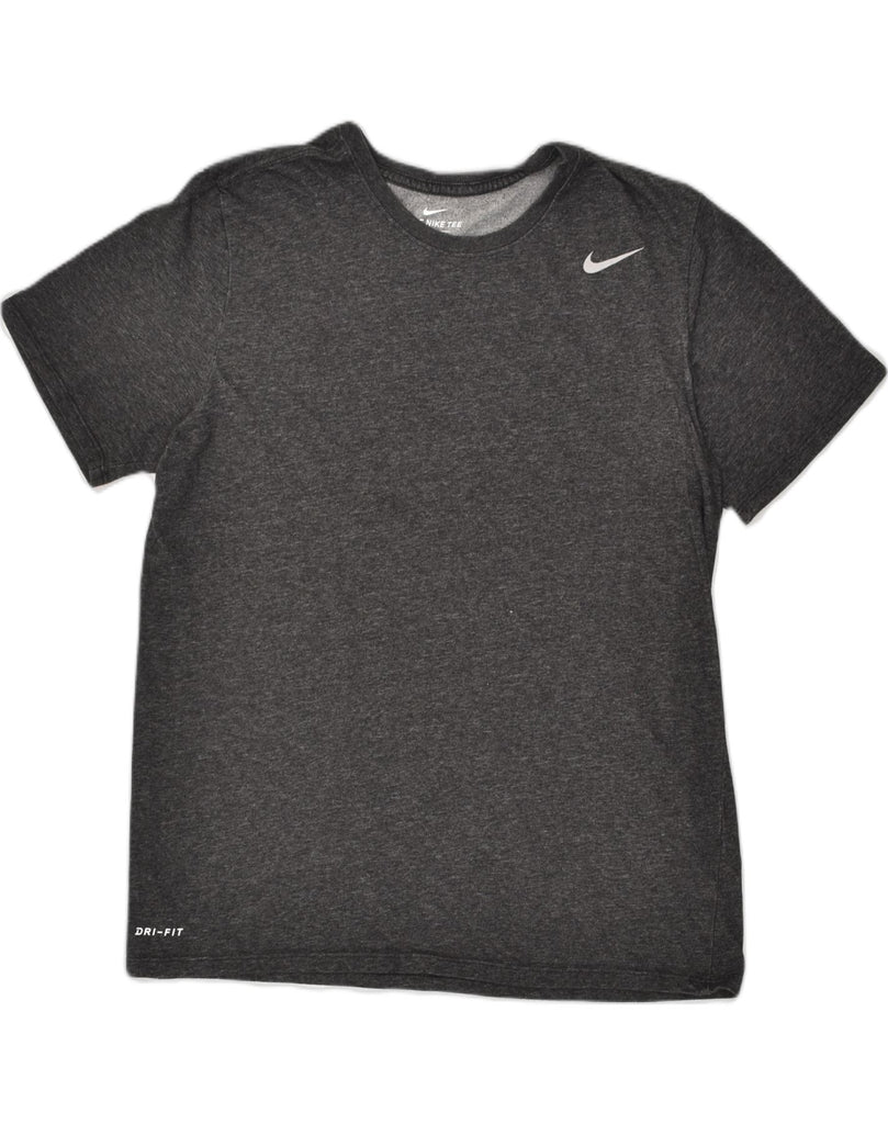 NIKE Mens T-Shirt Top Large Grey Cotton | Vintage Nike | Thrift | Second-Hand Nike | Used Clothing | Messina Hembry 