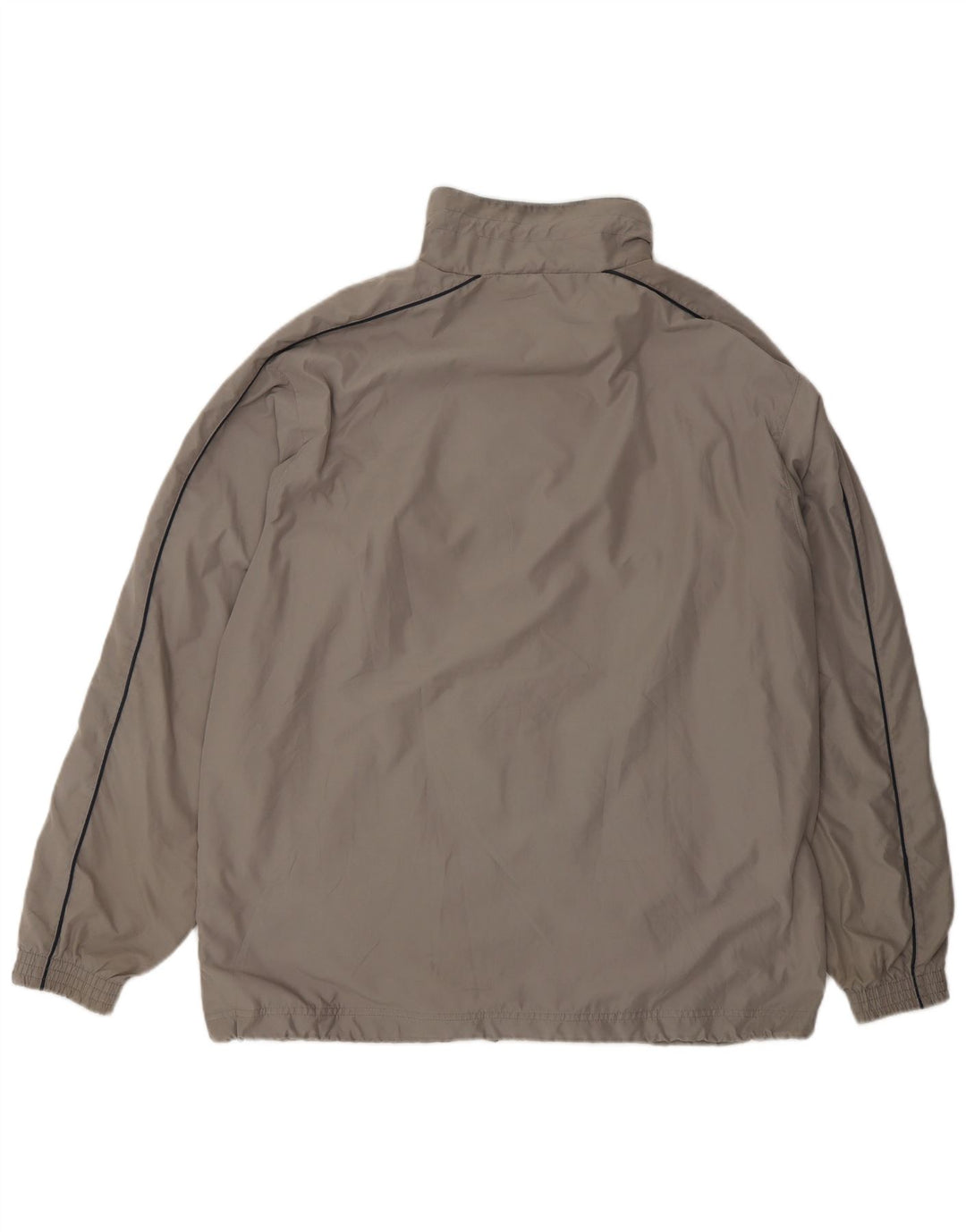 CHAMPION Mens Tracksuit Top Jacket Large Grey Polyester