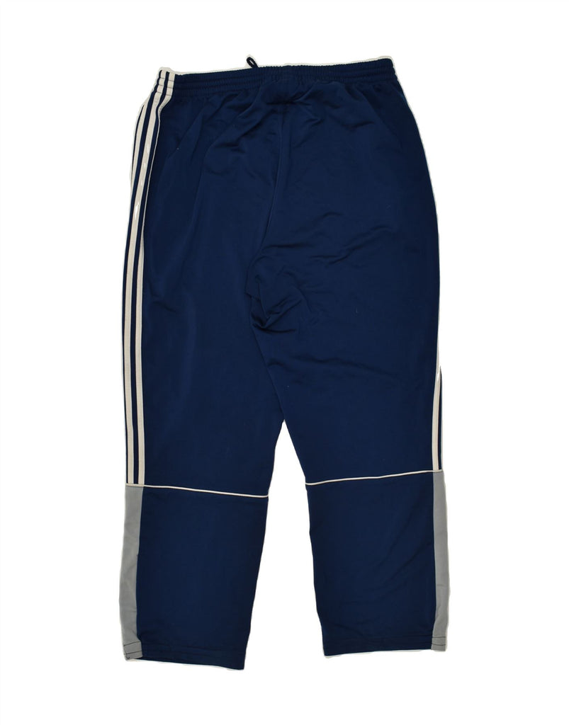 ADIDAS Mens Tracksuit Trousers UK 46/48 XL Navy Blue Polyester | Vintage Adidas | Thrift | Second-Hand Adidas | Used Clothing | Messina Hembry 