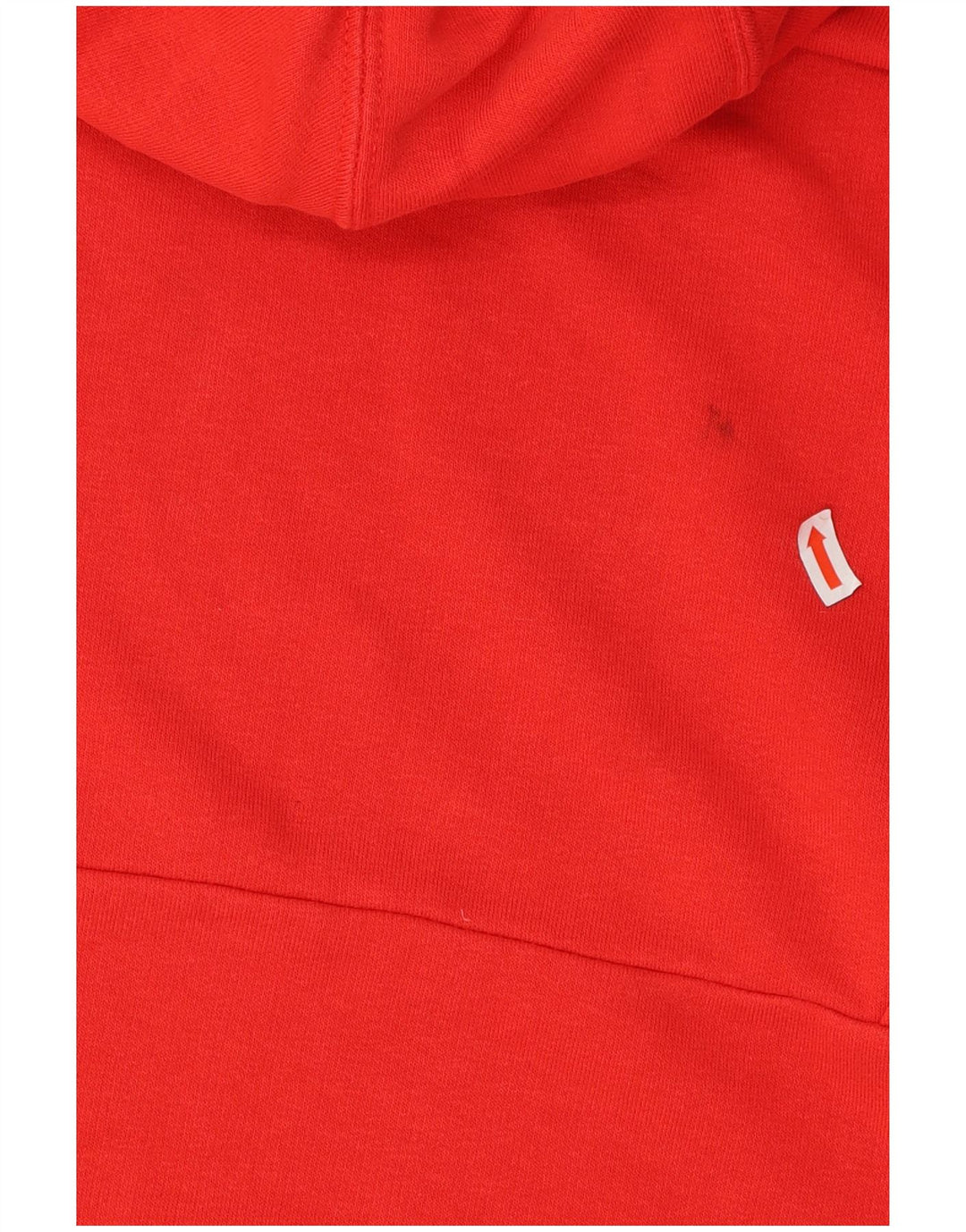 PUMA Mens Hoodie Jumper Small Red Cotton
