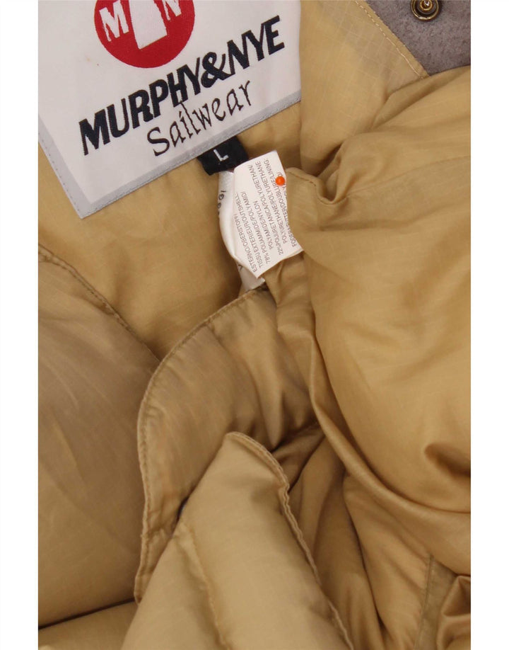 Murphy & Nye Mens Padded Gilet UK 40 Large Beige Polyamide