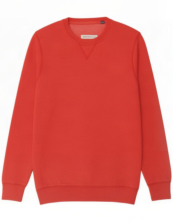 Jack Wills Mens Graphic Sweatshirt Jumper XS Red Cotton
