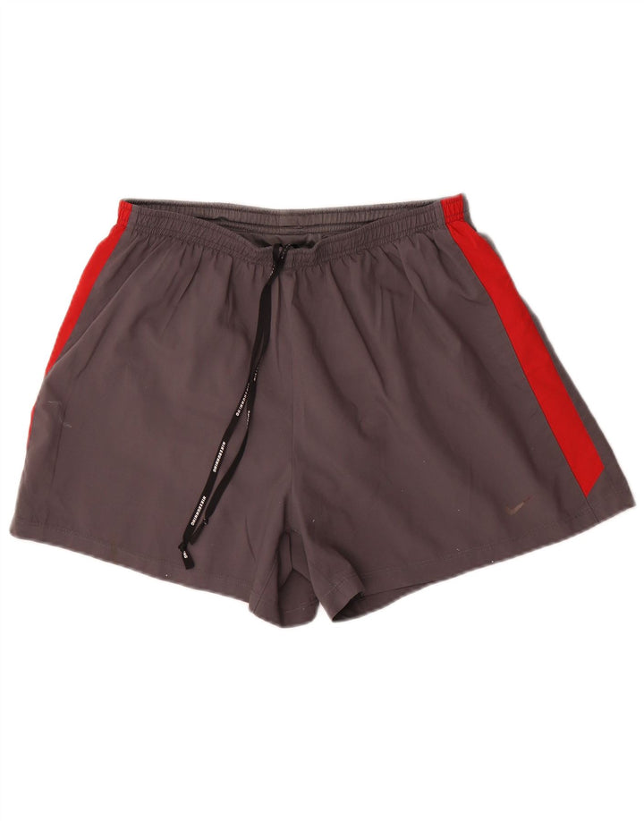 Nike Mens Dri Fit Sport Shorts Medium Grey Colourblock