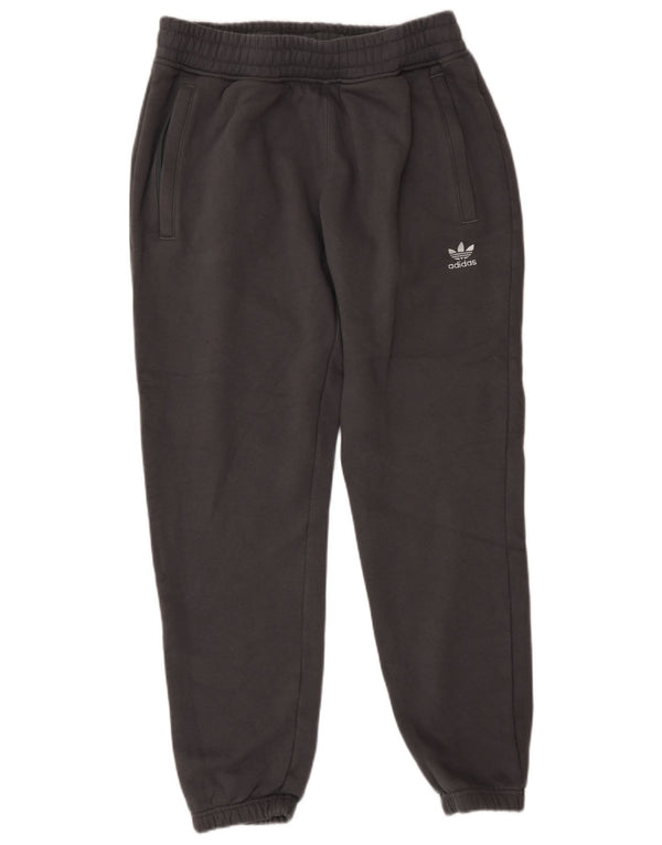 Adidas Mens Tracksuit Trousers Joggers Medium Grey Cotton