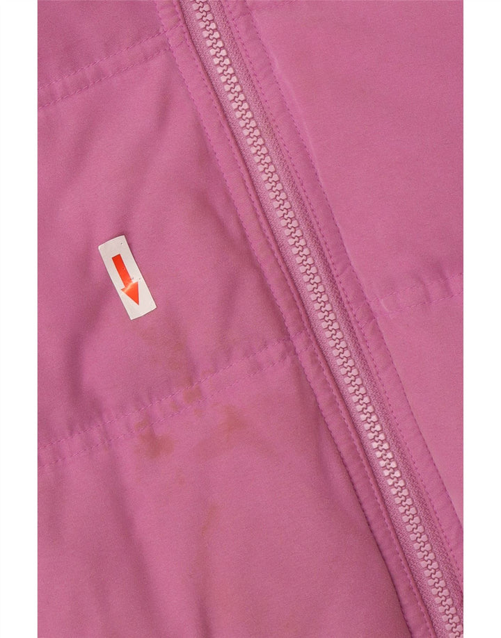 Musto Womens Oversized Padded Jacket UK 10 Small Pink Polyester