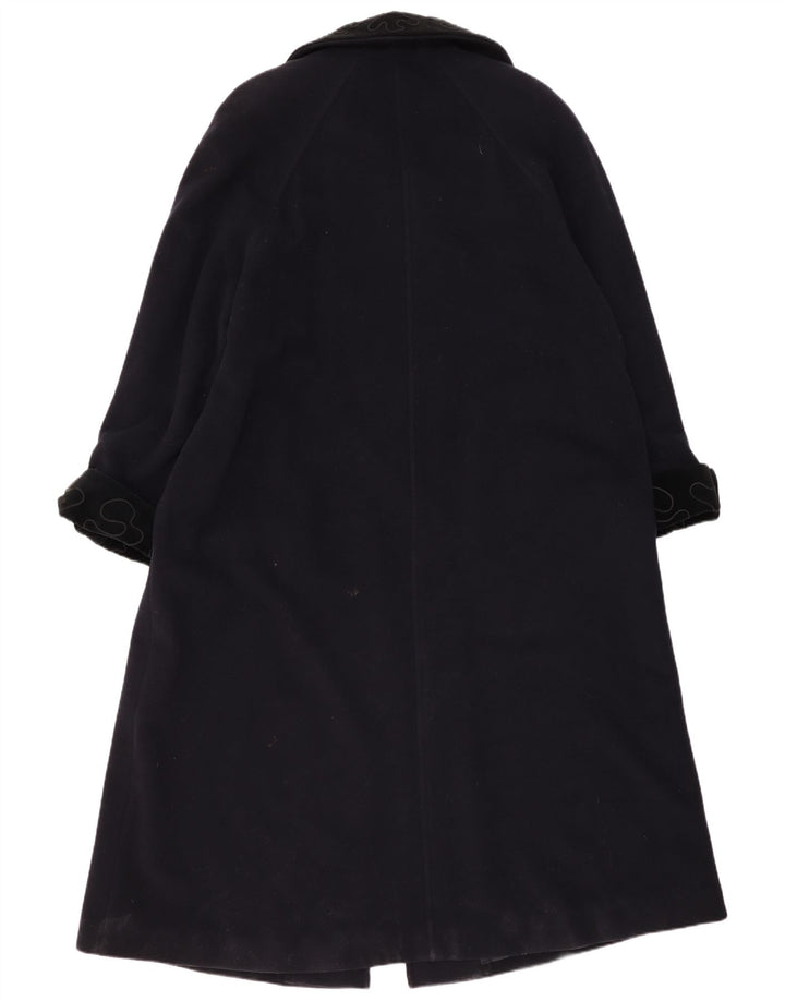 Admyra Womens Oversized Overcoat UK 18 XL Navy Blue Wool