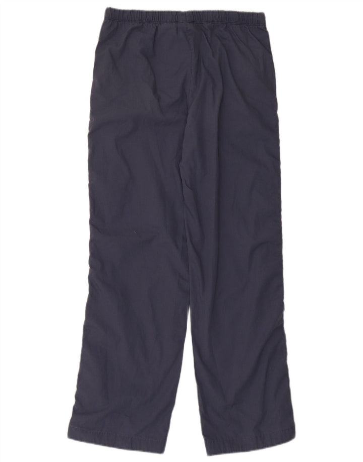 NIKE Womens Tracksuit Trousers UK 6/8 XS  Navy Blue Polyester
