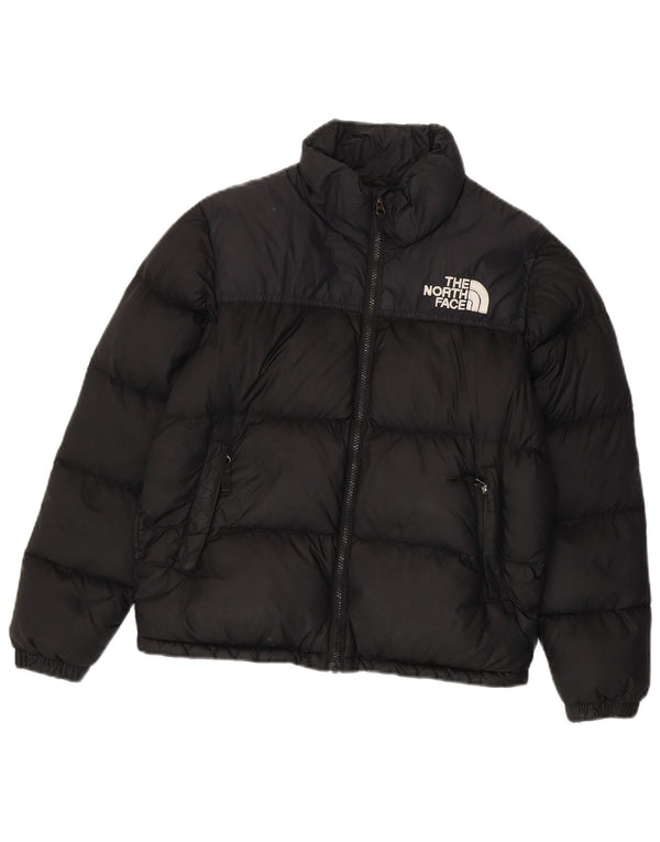 The North Face Boys Graphic Padded Jacket 11-12 Years Large Black Winter
