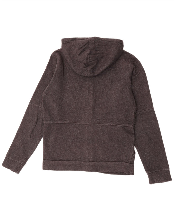Adidas Mens Zip Hoodie Sweater Small Grey Cotton
