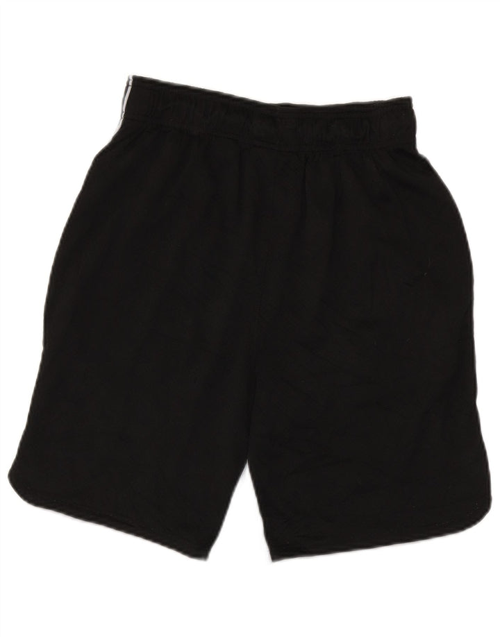 Reebok Mens Sport Shorts Small Black Colourblock Polyester