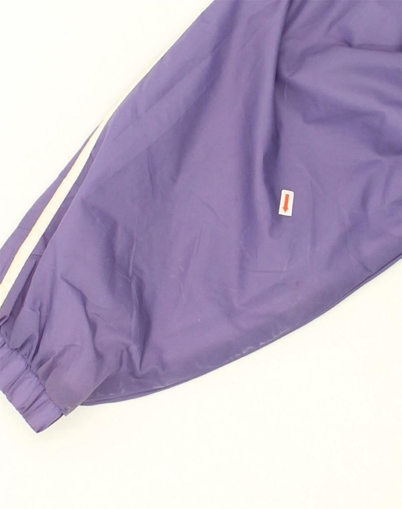 WILSON Womens Rain Jacket UK 18 XL Purple Colourblock Nylon | Vintage Wilson | Thrift | Second-Hand Wilson | Used Clothing | Messina Hembry 