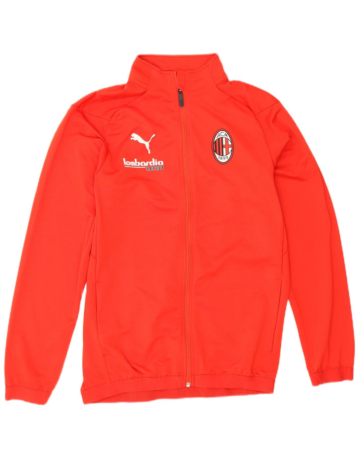 Puma Mens AC Milan Graphic Tracksuit Top Jacket Medium Red