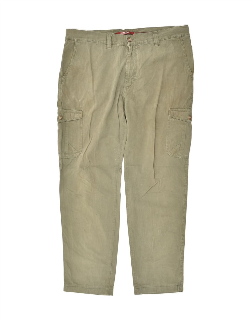 CARRERA Mens Straight Cargo Trousers IT 54 2XL W42 L30  Grey Cotton Vintage Carrera and Second-Hand Carrera from Messina Hembry 