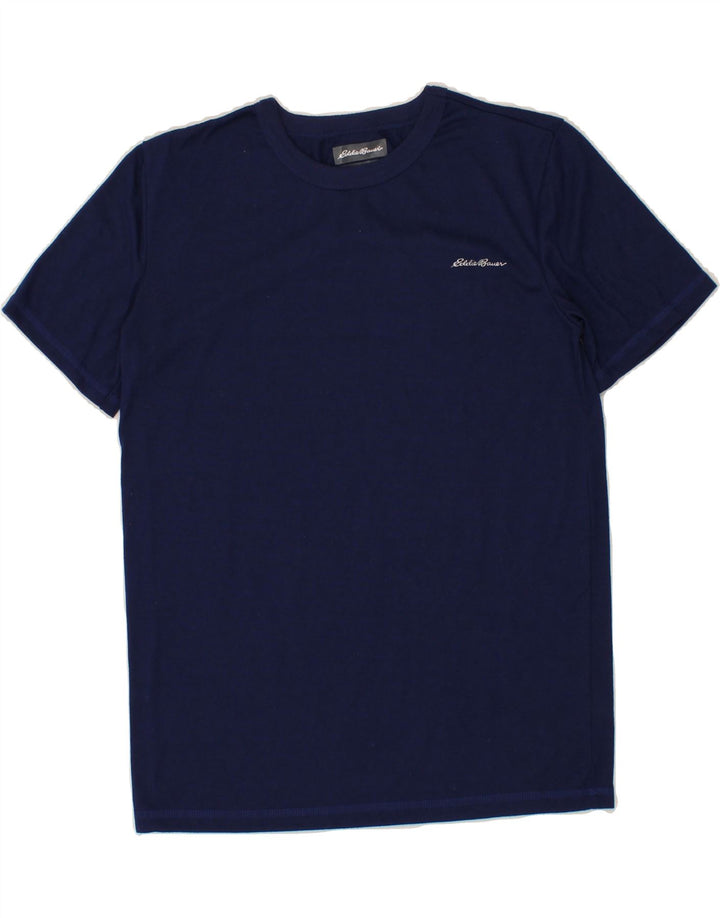 EDDIE BAUER Boys T-Shirt Top 14-15 Years Large  Blue Cotton Vintage Eddie Bauer and Second-Hand Eddie Bauer from Messina Hembry 