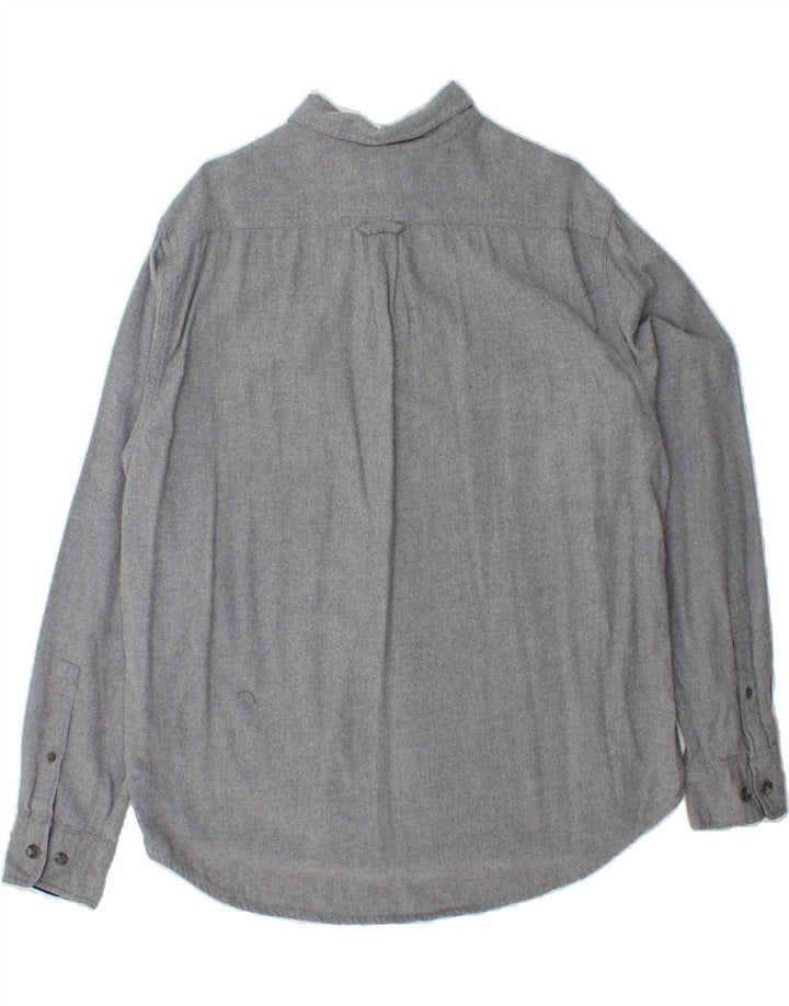 EDDIE BAUER Mens Shirt XL Grey Cotton Vintage Eddie Bauer and Second-Hand Eddie Bauer from Messina Hembry 
