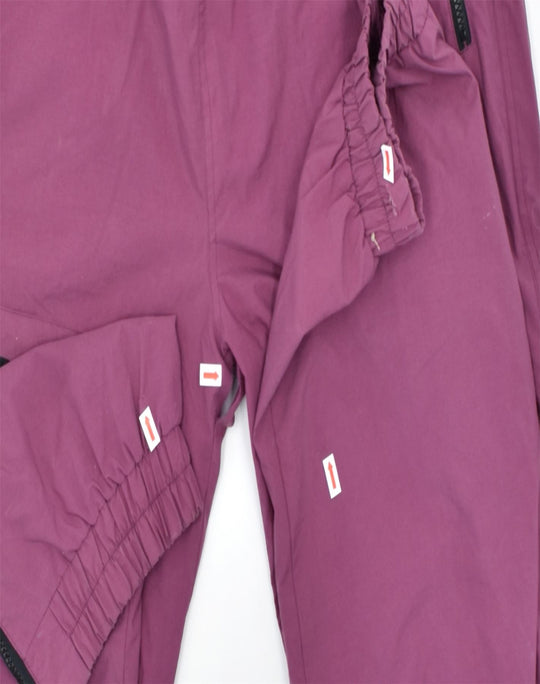 VINTAGE Womens Tracksuit Trousers Joggers W34 Large Burgundy, Vintage &  Second-Hand Clothing Online