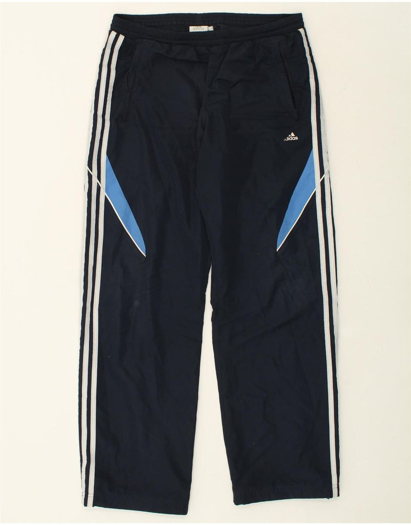 ADIDAS Mens Climalite Tracksuit Trousers UK 40/42 Medium Navy Blue | Vintage Adidas | Thrift | Second-Hand Adidas | Used Clothing | Messina Hembry 