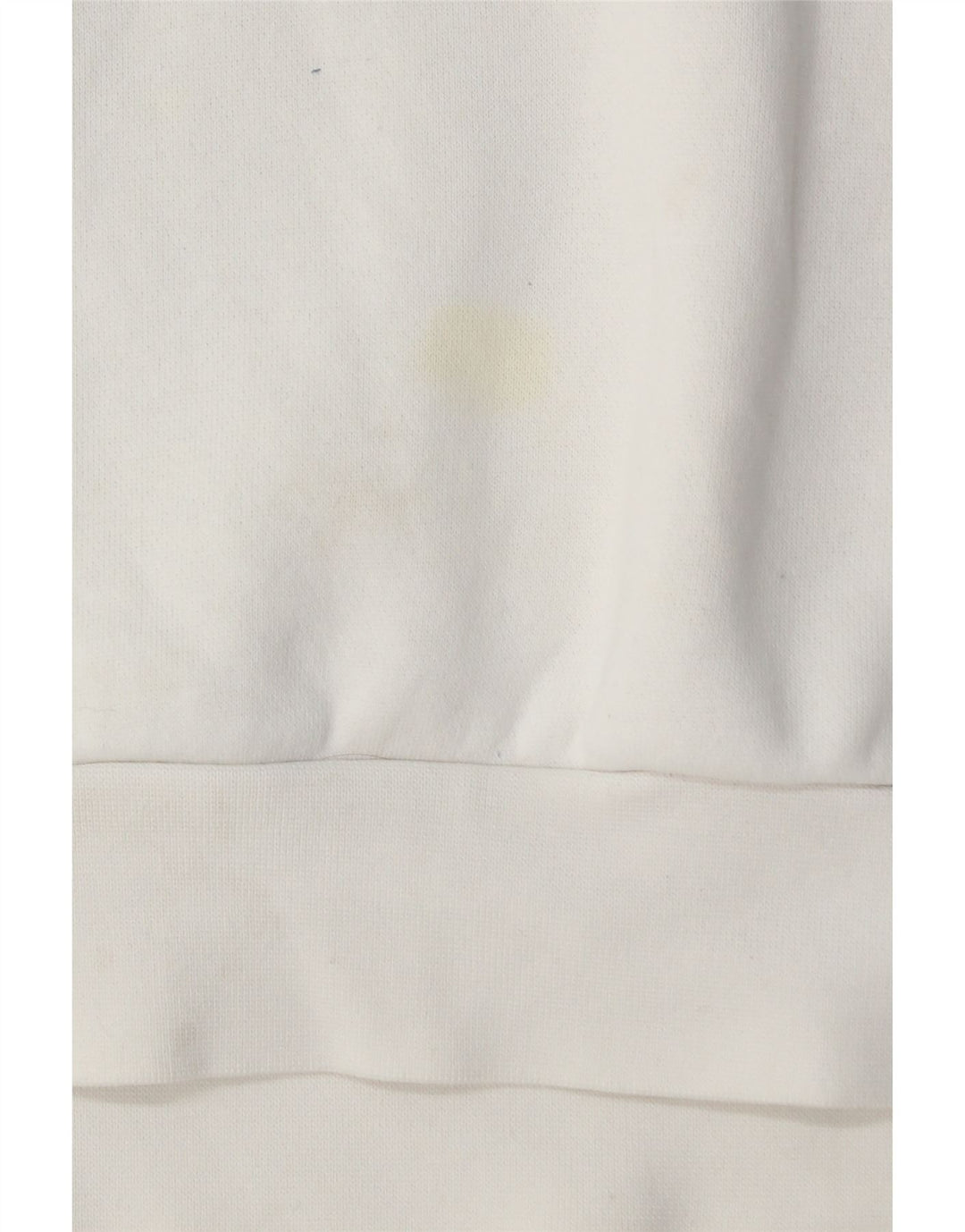 ADIDAS Mens Hoodie Jumper Small White Cotton