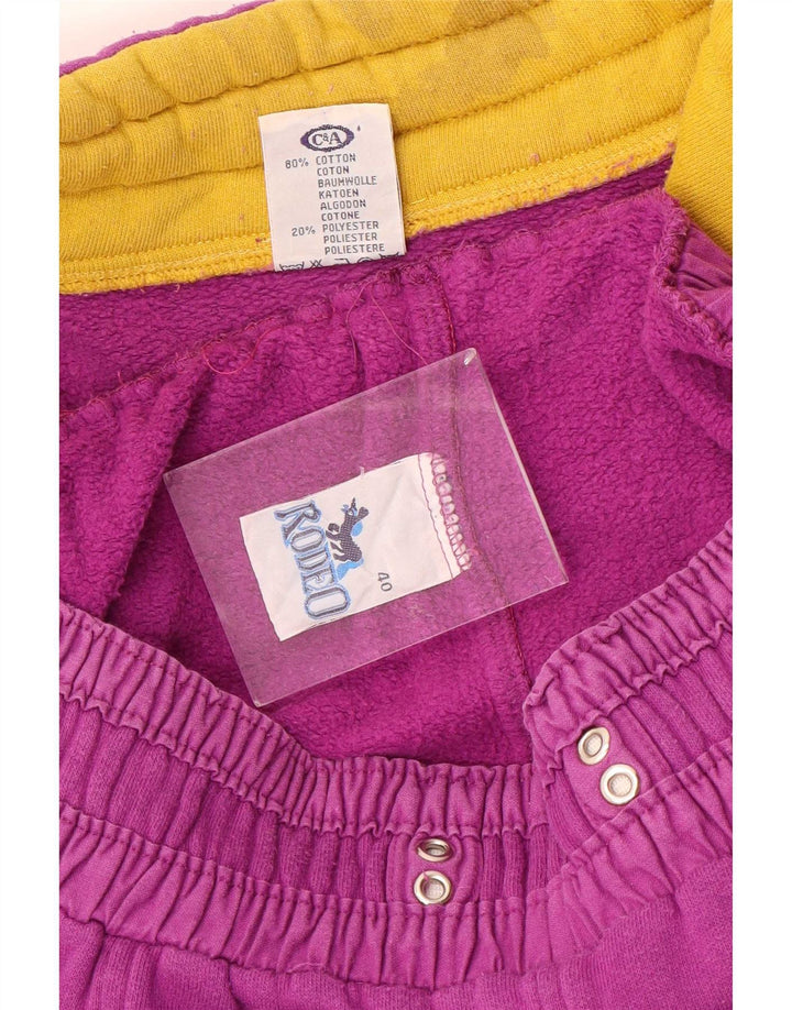 Rodeo Womens Graphic Full Tracksuit EU 40 Medium Pink Geometric Retro