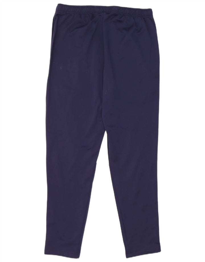 Puma Mens Tracksuit Trousers Large Navy Blue Polyester
