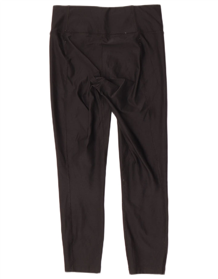 Nike Womens Dri Fit Leggings UK 6 XS  Black Polyester