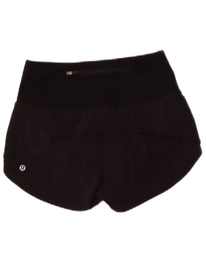 Lululemon Womens Sport Shorts US 2 XS Black Nylon