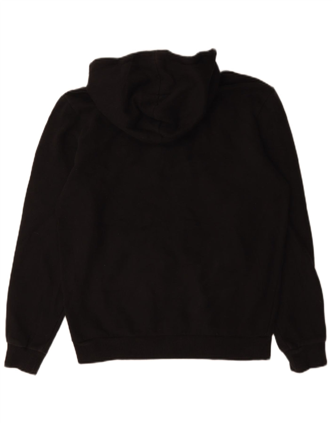 Puma Mens Graphic Hoodie Jumper Small Black Cotton