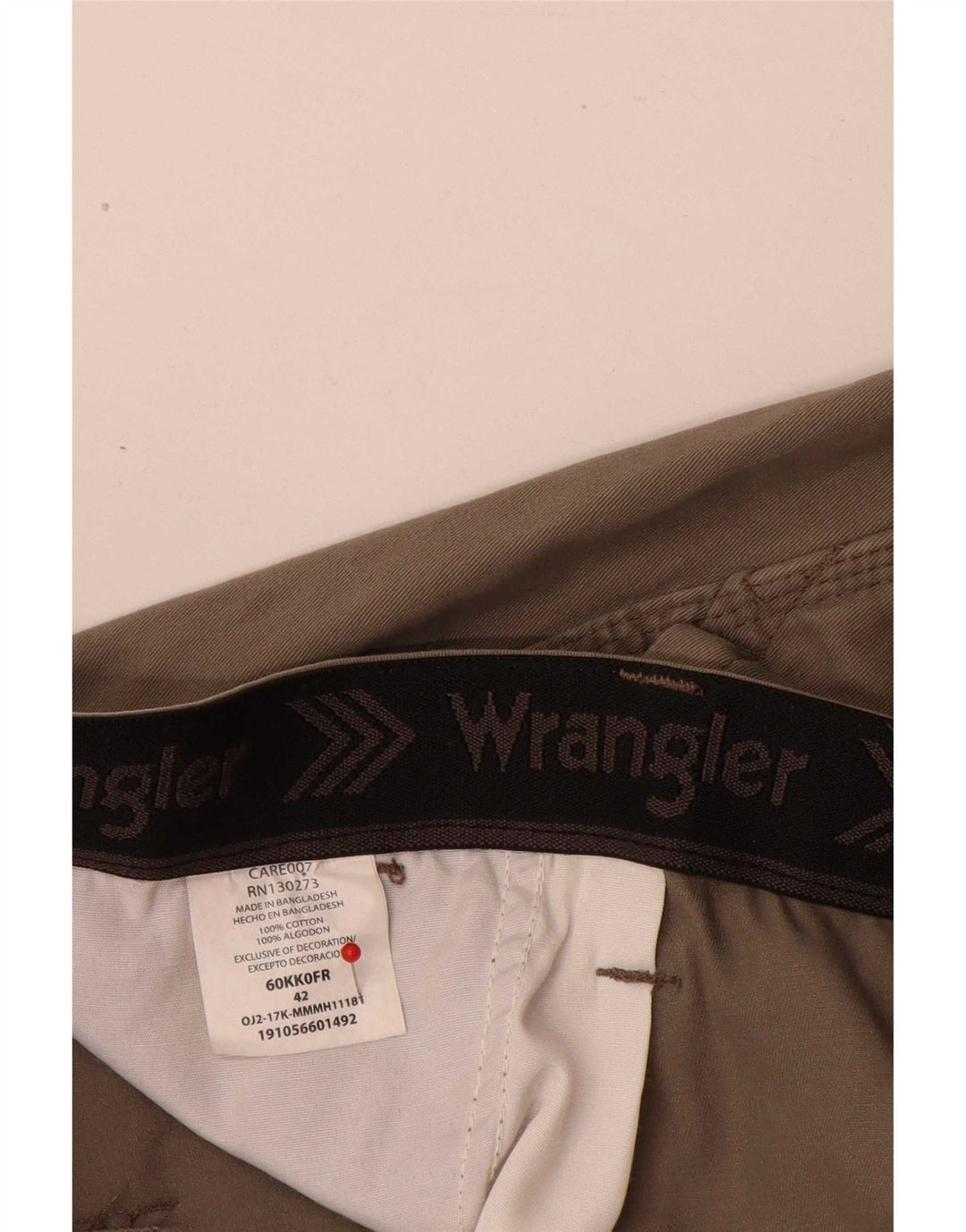 Wrangler Mens Cargo Shorts XL W42 Grey Cotton