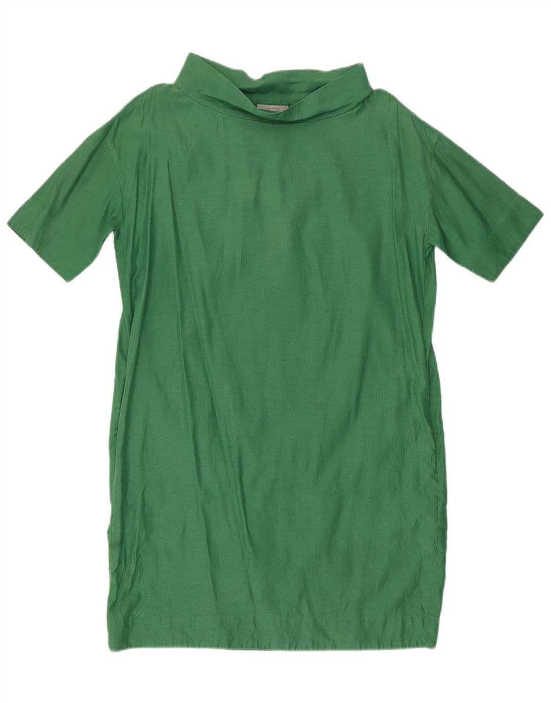 Cos Womens Sheath Dress EU 38 Medium Green Cupro