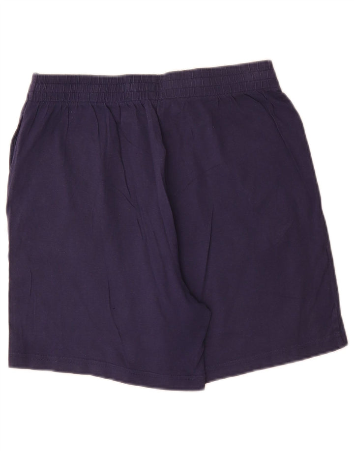 Kappa Mens Sport Shorts Medium Navy Blue Cotton