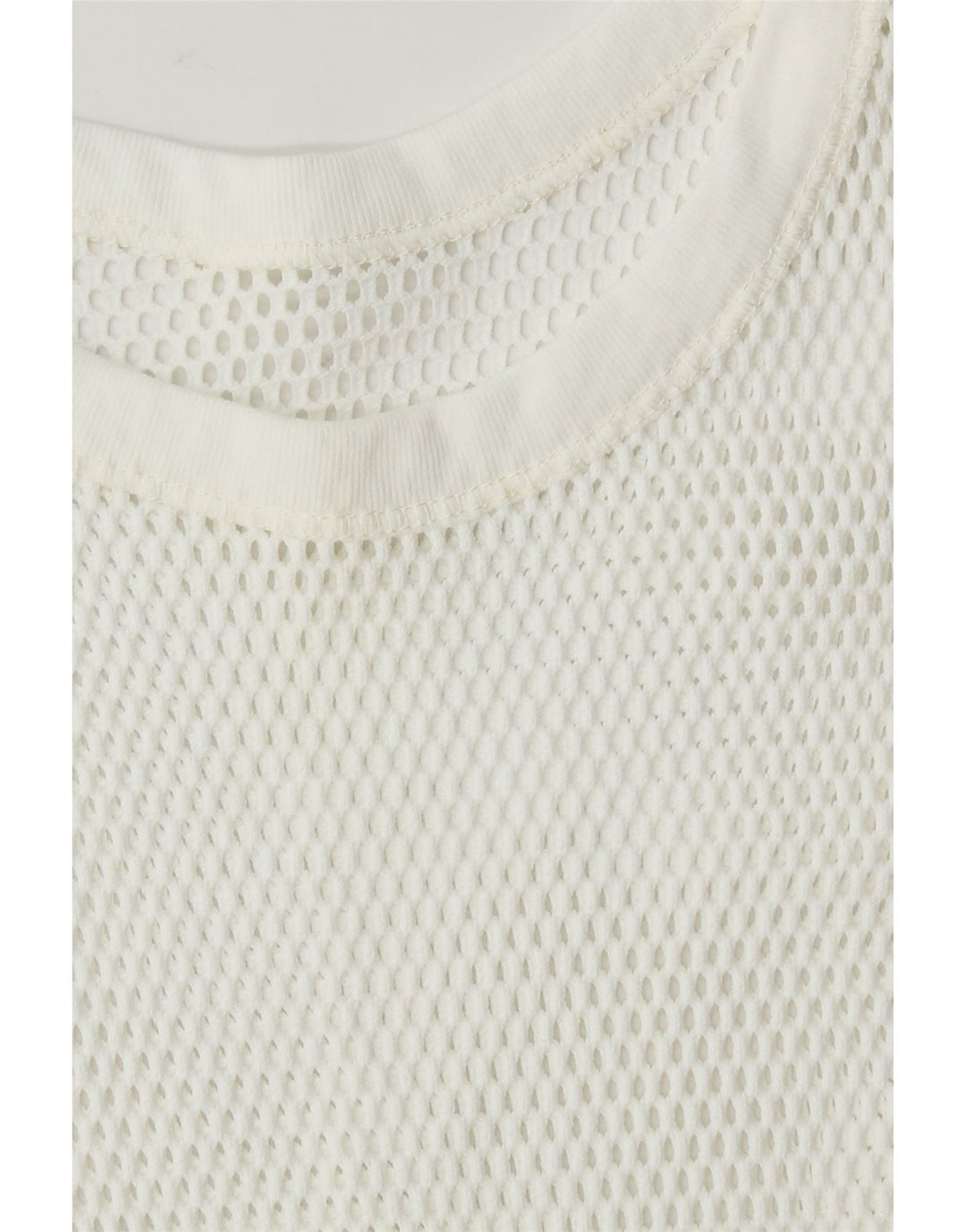 VINTAGE Womens Short Sleeve Beach Basic Dress UK 4 XS White Vintage Vintage and Second-Hand Vintage from Messina Hembry 